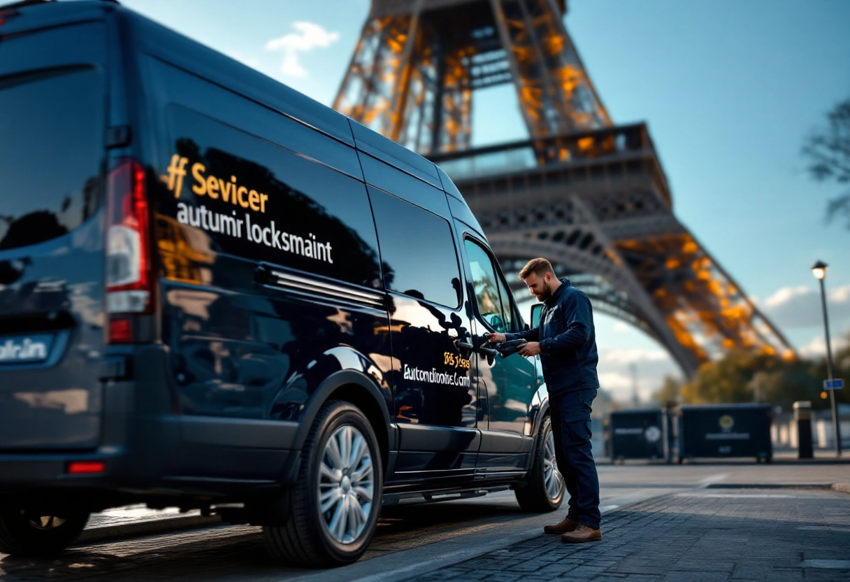 Serrurier automobile Paris
